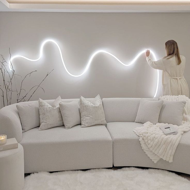 Bande LED néon flexible | Wi-Fi/App &amp; télécommande | Mode musique (11) &amp; 120+ animations pour ambiance de la pièce