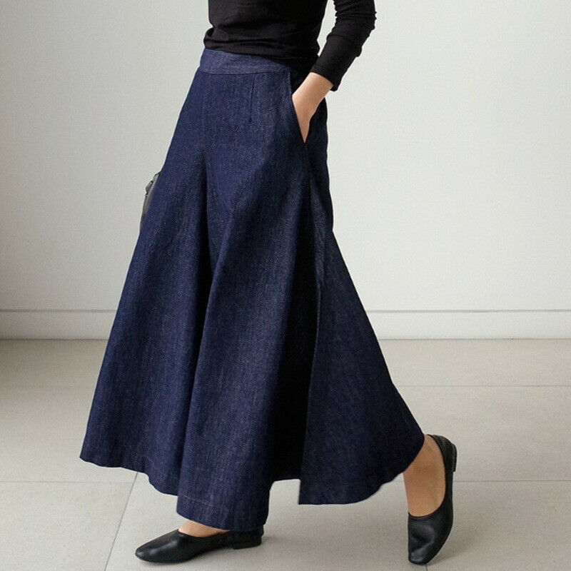 Damen Sommerhose mit weitem Bein | Luftig &amp; bequem für warme Tage | Vielseitiger Wide-Leg Fit für Alltag &amp; Urlaub