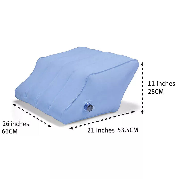 Ergonominen laskimotyyny | Jalkatuki mukavuuteen &amp; kipujen lievitykseen | 45° kallistus