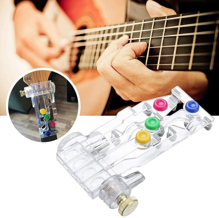Aiuto per imparare la chitarra StringLeitfaden™ | Portatile e compatto | Impara gli accordi più velocemente, ideale per principianti e in viaggio