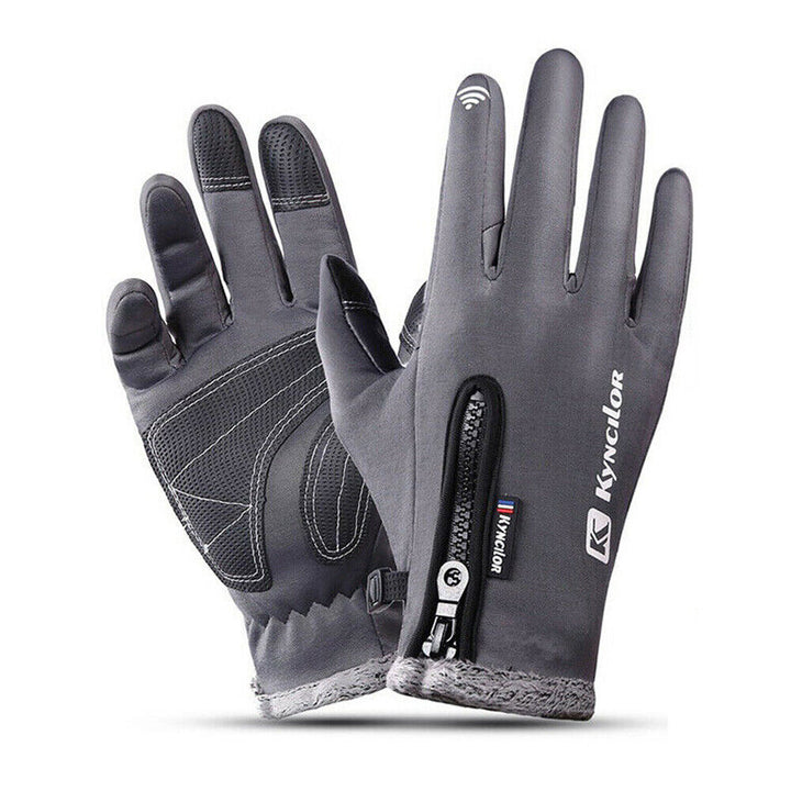 Touchscreen-Handschuhe wasserdicht und winddicht | Warme Unisex-Winterhandschuhe mit rutschfester Grifffläche für Outdoor und Alltag