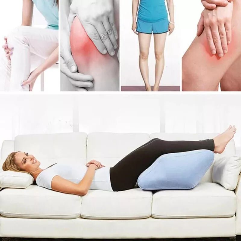 Ergonominen laskimotyyny | Jalkatuki mukavuuteen &amp; kipujen lievitykseen | 45° kallistus