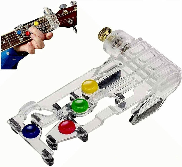 Aiuto per imparare la chitarra StringLeitfaden™ | Portatile e compatto | Impara gli accordi più velocemente, ideale per principianti e in viaggio
