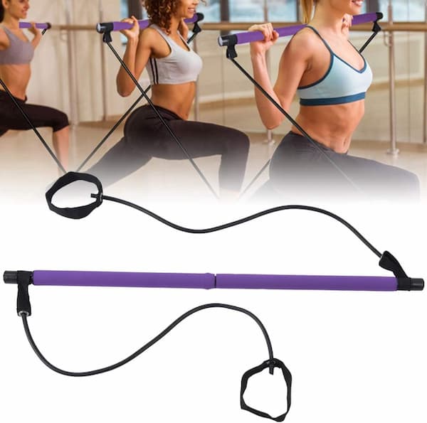 Pilates Widerstandstrainer für Ganzkörper-Workouts in Minuten – PowerSculpt Pro | Einstellbarer Widerstand | Für Anfänger bis Profis