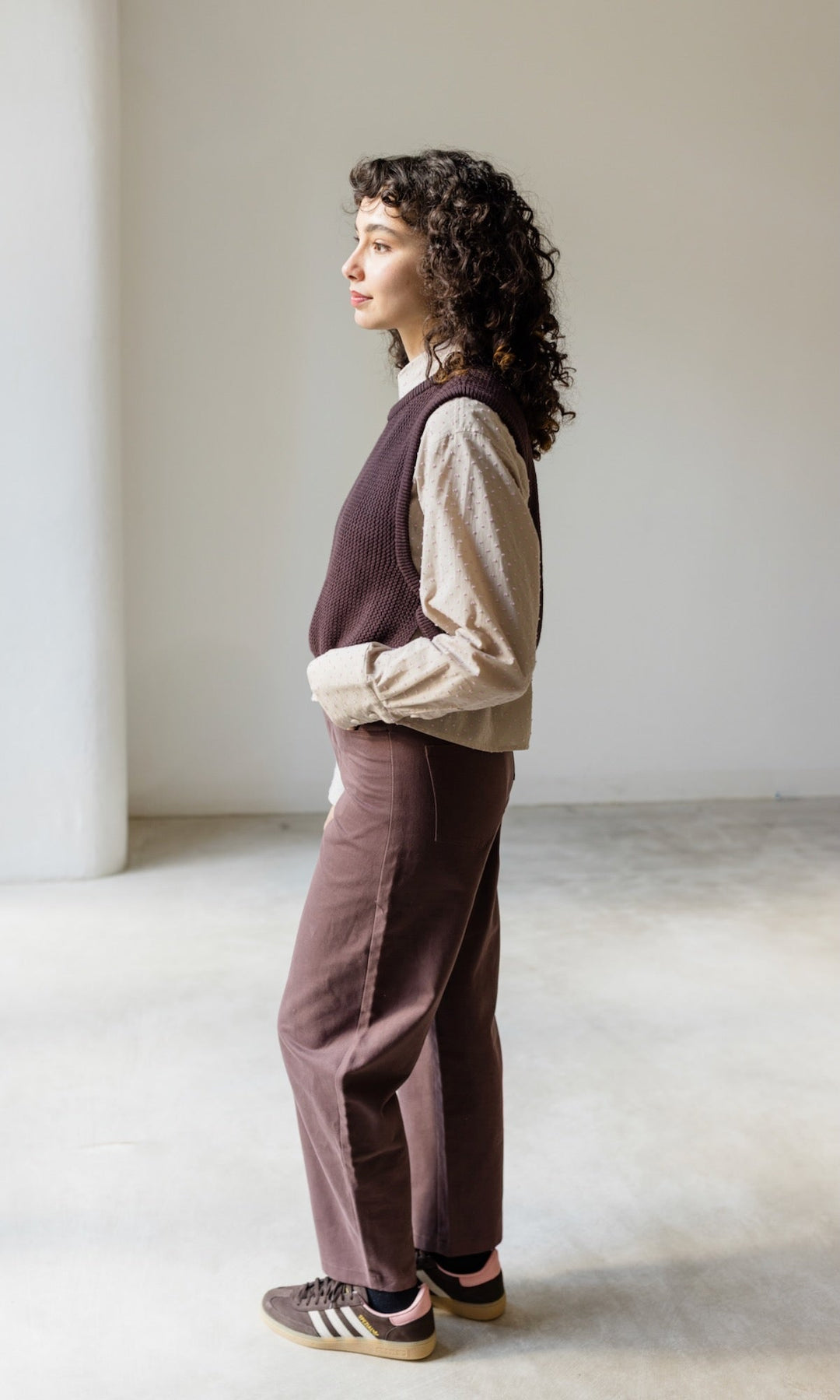 Barrel Hose | Damenhose aus Baumwolle mit lässiger Silhouette