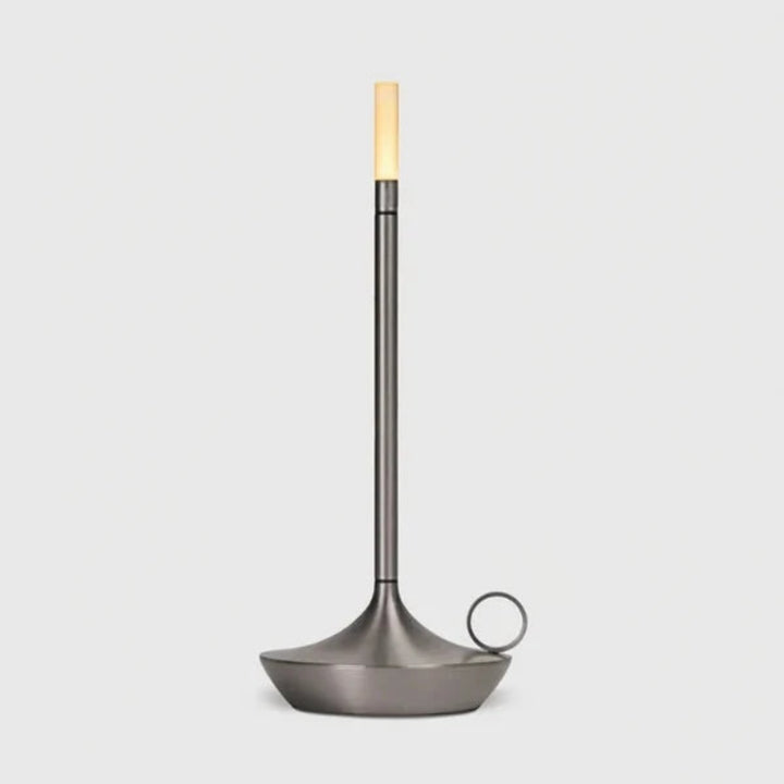 Akku Tischlampe | Kabellose dimmbare LED-Leuchte mit USB-C und bis zu 150 Stunden Akkulaufzeit