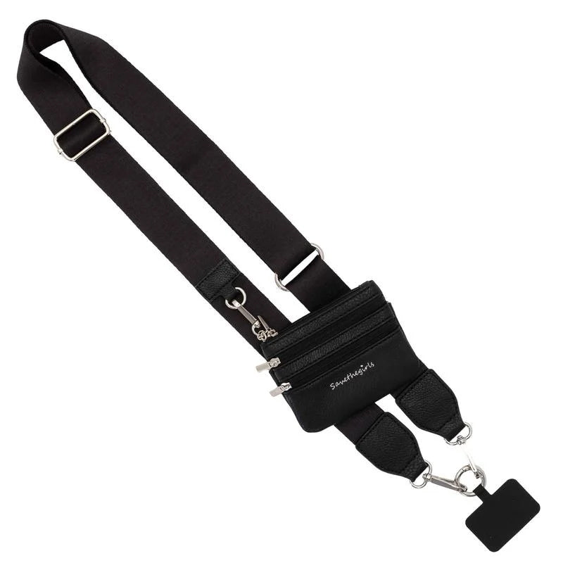 SecureKeyBand™ Phone Strap with Zipper Pocket
