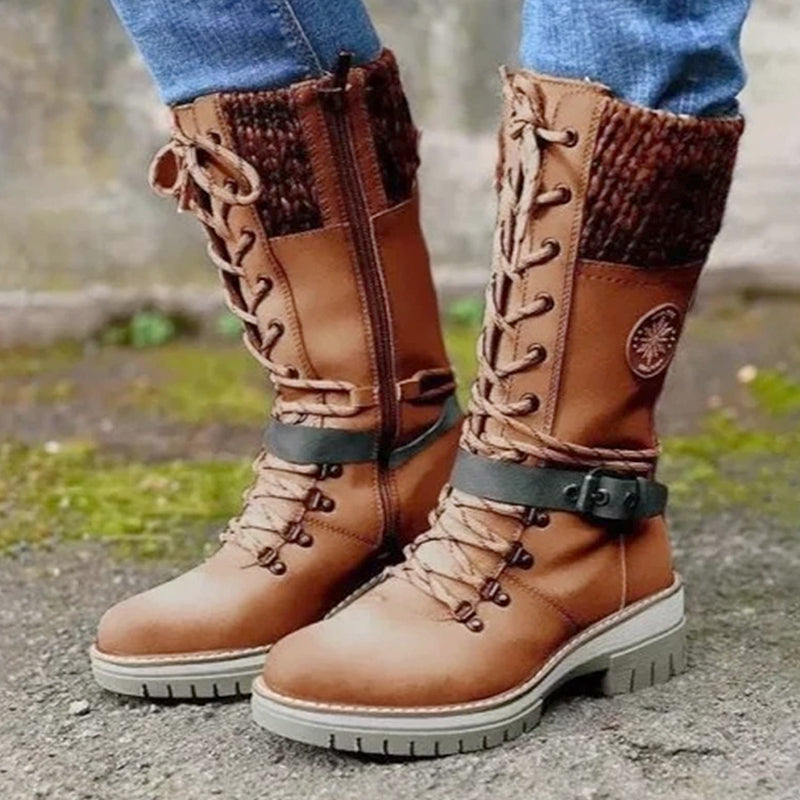 Luzie™ Winter-ready waterproof knee snow boots