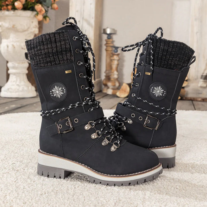 Luzie™ Winter-ready waterproof knee snow boots