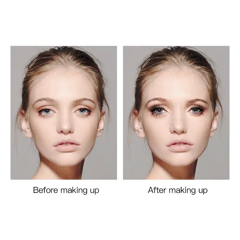 2+2 Gratis | Wimperntusche Volumen 4x | Langanhaltend &amp; Wischfest bis 24h | Wasserfest Mascara Schwarz