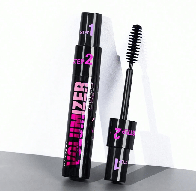 2+2 Gratis | Wimperntusche Volumen 4x | Langanhaltend &amp; Wischfest bis 24h | Wasserfest Mascara Schwarz