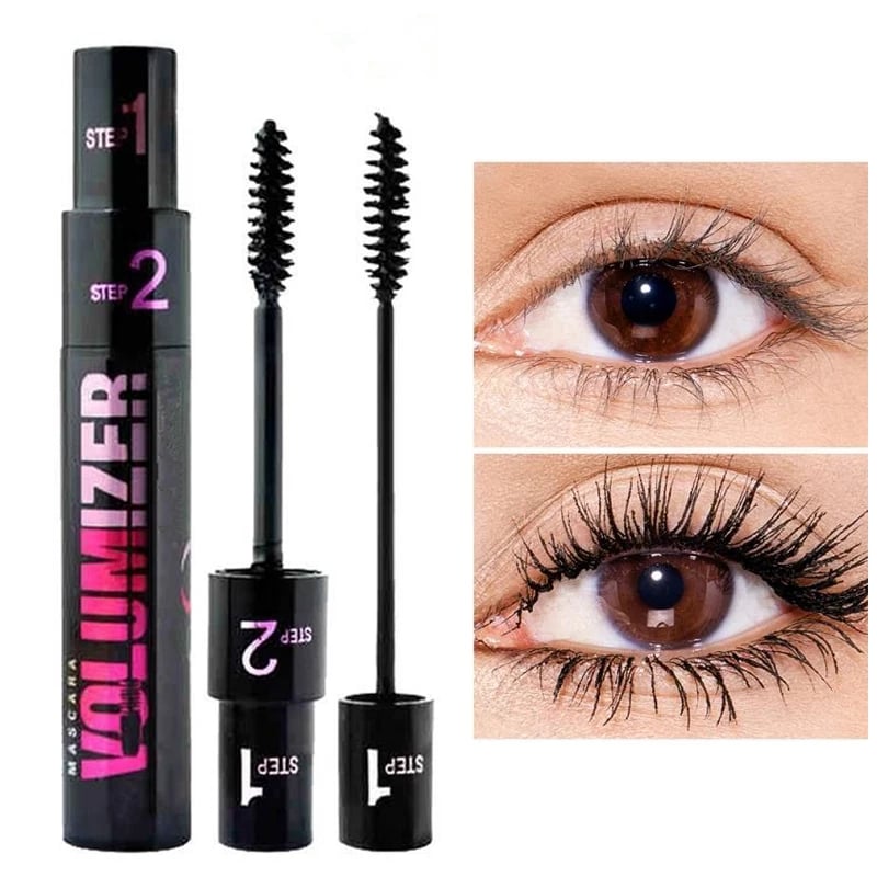 2+2 Gratis | Wimperntusche Volumen 4x | Langanhaltend &amp; Wischfest bis 24h | Wasserfest Mascara Schwarz