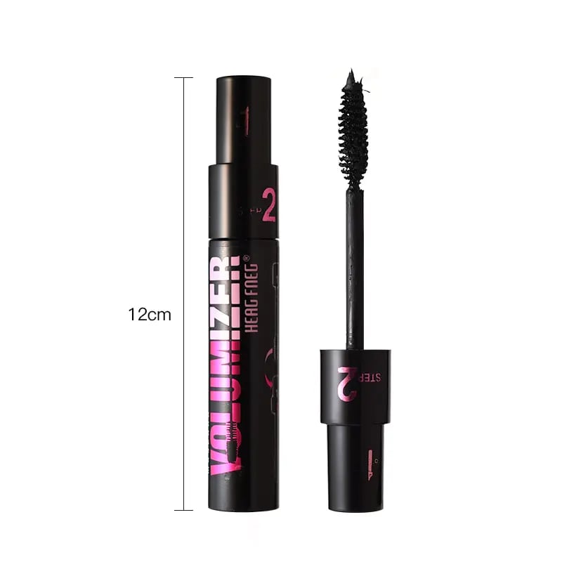 2+2 Gratis | Wimperntusche Volumen 4x | Langanhaltend &amp; Wischfest bis 24h | Wasserfest Mascara Schwarz