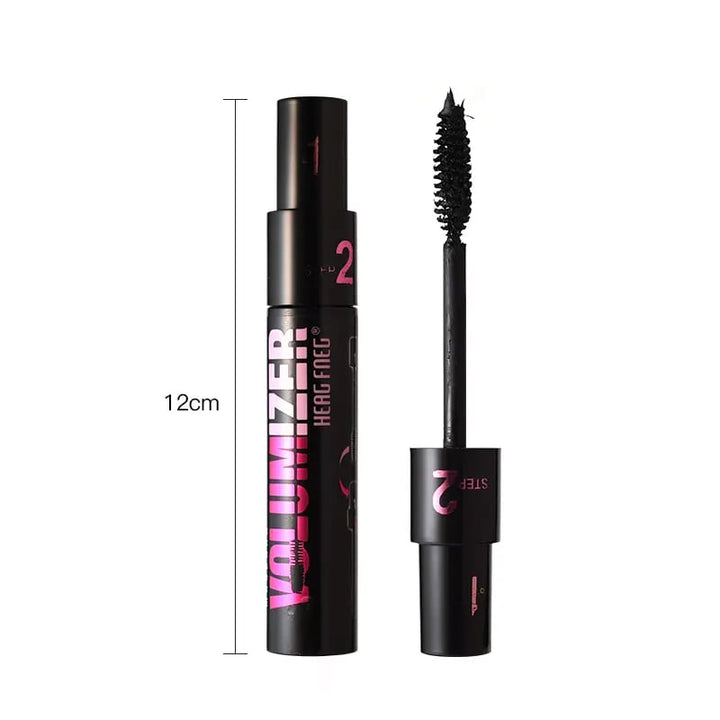 2+2 Gratis | Wimperntusche Volumen 4x | Langanhaltend &amp; Wischfest bis 24h | Wasserfest Mascara Schwarz