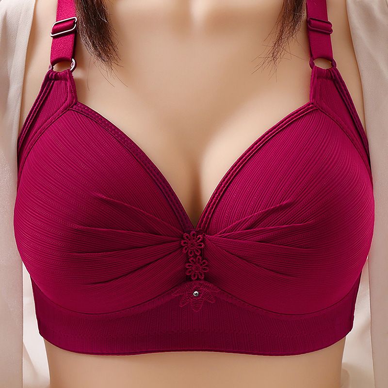 Reggiseno senza ferretto senza cuciture | Traspirante e elastico per uso quotidiano e comfort | Chiusura posteriore regolabile | Offerta 1+1