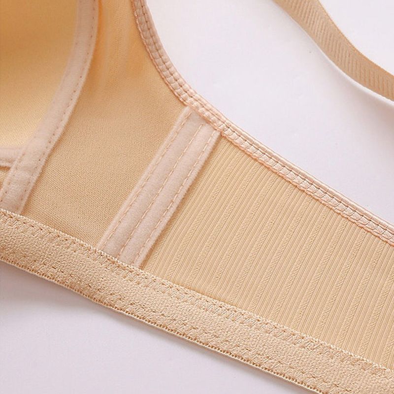 Reggiseno senza ferretto senza cuciture | Traspirante e elastico per uso quotidiano e comfort | Chiusura posteriore regolabile | Offerta 1+1