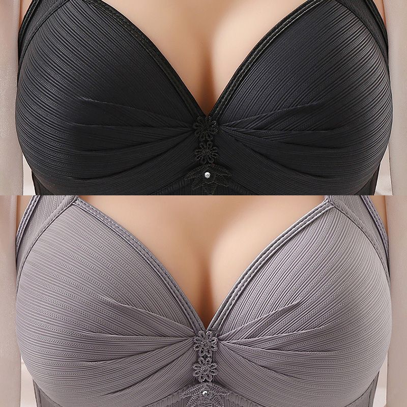Reggiseno senza ferretto senza cuciture | Traspirante e elastico per uso quotidiano e comfort | Chiusura posteriore regolabile | Offerta 1+1