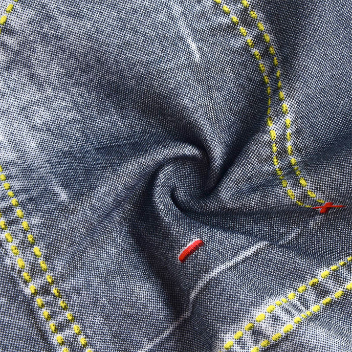 Herren Unterwäsche im Denim-Look | Atmungsaktiv &amp; flexibel, bequemer Sitz | Baumwoll-Mix mit Stretch | Größen L–4XL