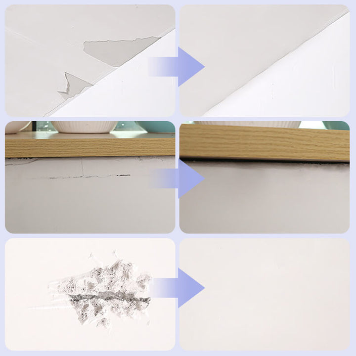 Wall repair paste for white walls | Fills cracks &amp; holes, smooths in minutes | Clean to apply, quick drying | For quick touch-ups