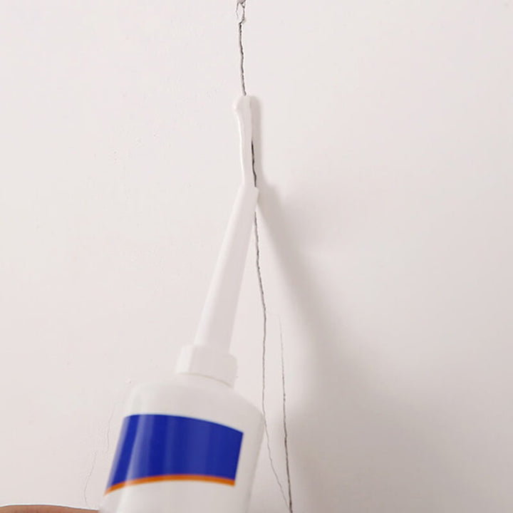 Wall repair paste for white walls | Fills cracks &amp; holes, smooths in minutes | Clean to apply, quick drying | For quick touch-ups