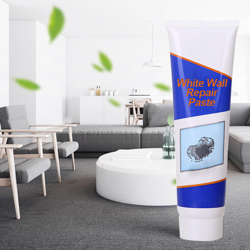 Wall repair paste for white walls | Fills cracks &amp; holes, smooths in minutes | Clean to apply, quick drying | For quick touch-ups