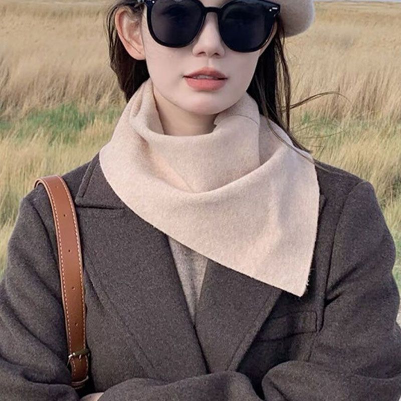 Damen Dreieckstuch | Weicher leichter Strickschal mit vielseitiger Passform für Herbst und Winter