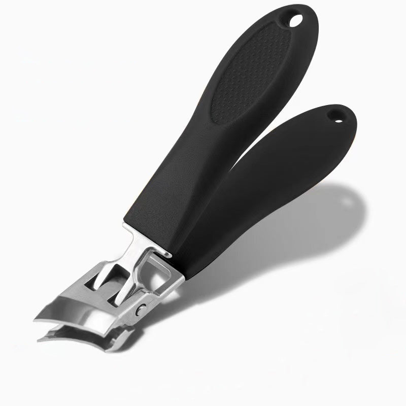 Nagelknipser für dicke Nägel | Edelstahl-Nagelschneider mit breiter Öffnung, schräger Klinge und ergonomischem Griff
