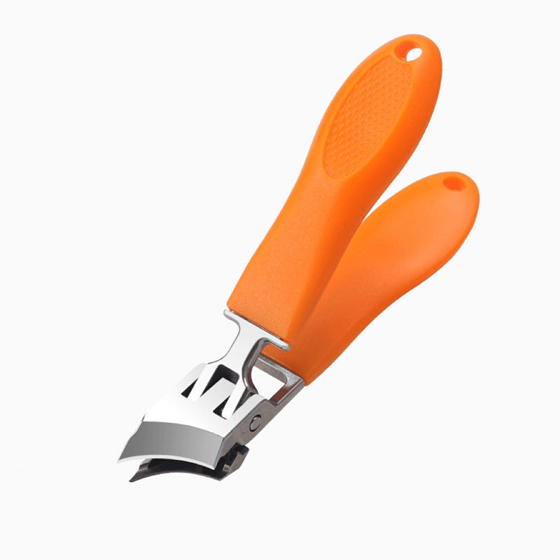 Nagelknipser für dicke Nägel | Edelstahl-Nagelschneider mit breiter Öffnung, schräger Klinge und ergonomischem Griff