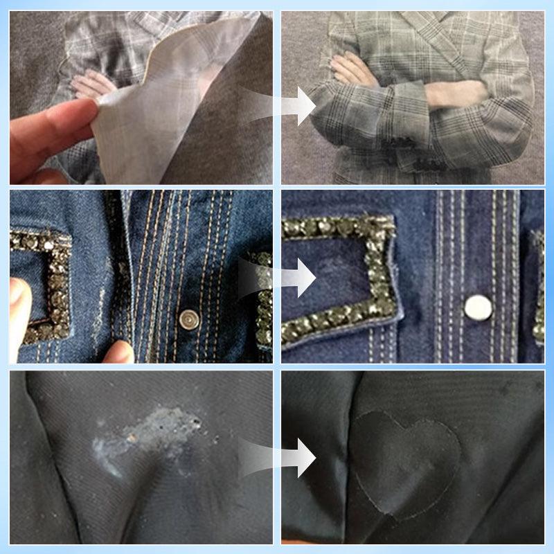Fabric glue waterproof transparent | Flexible &amp; strong adhesion for cotton, denim, leather &amp; canvas | For repair and DIY