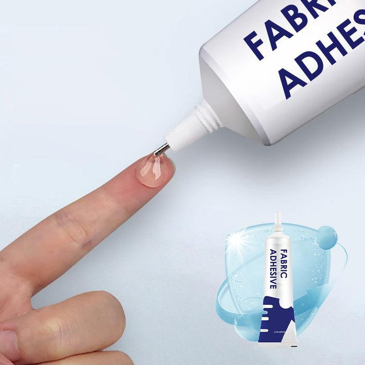 Fabric glue waterproof transparent | Flexible &amp; strong adhesion for cotton, denim, leather &amp; canvas | For repair and DIY
