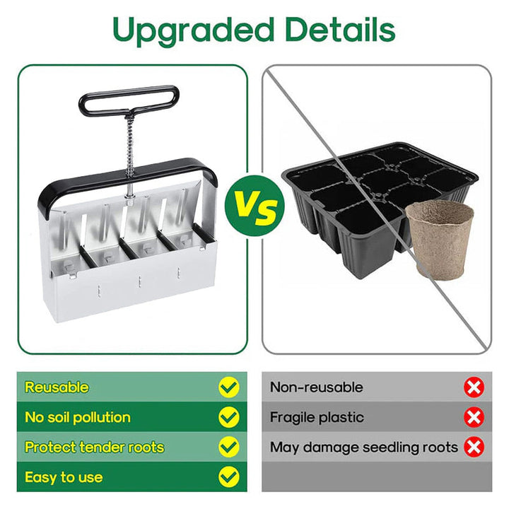 EcoPress™ Shapes seed starts
