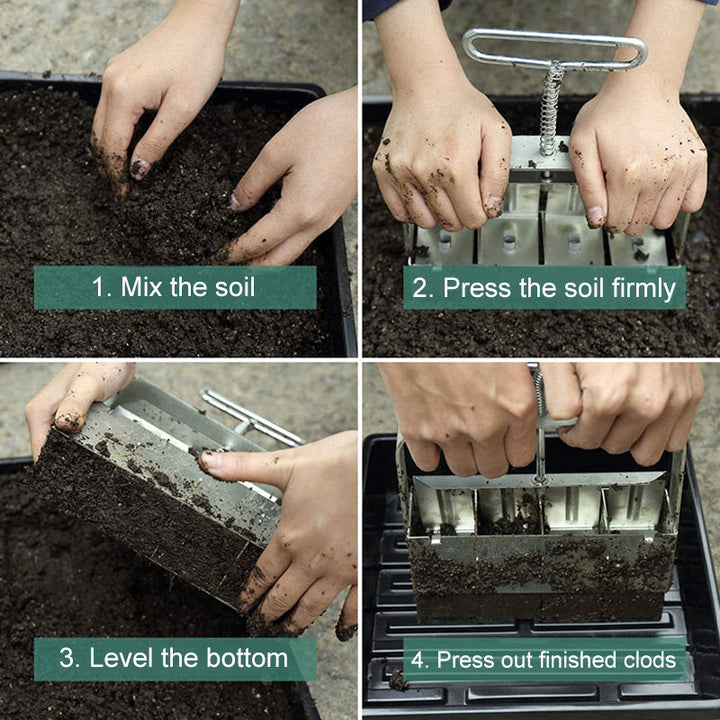 EcoPress™ Shapes seed starts