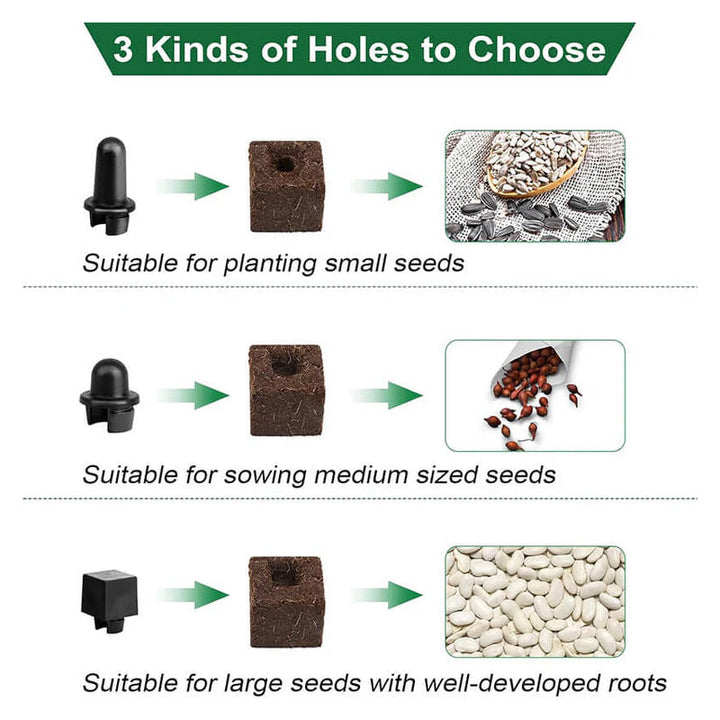 EcoPress™ Shapes seed starts