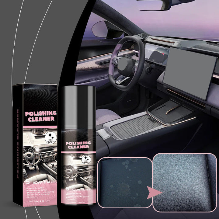 Auto Innenraum-Politur 3-in-1 100 ml | Reinigt &amp; schützt Kunststoff, Leder und Vinyl | Glanz-Finish in 3 Minuten