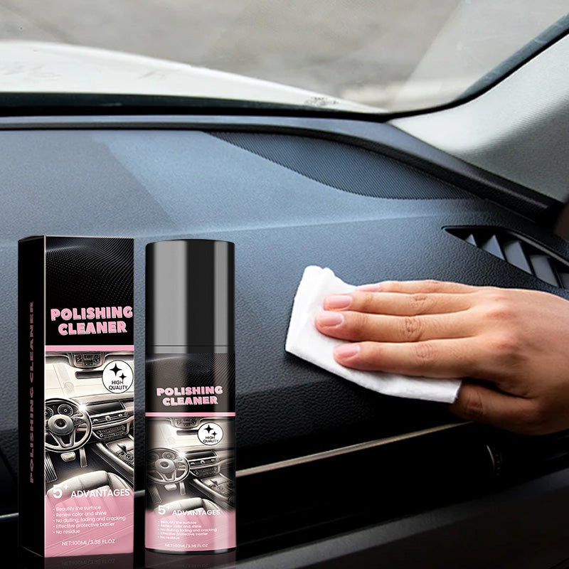 Auto Innenraum-Politur 3-in-1 100 ml | Reinigt &amp; schützt Kunststoff, Leder und Vinyl | Glanz-Finish in 3 Minuten