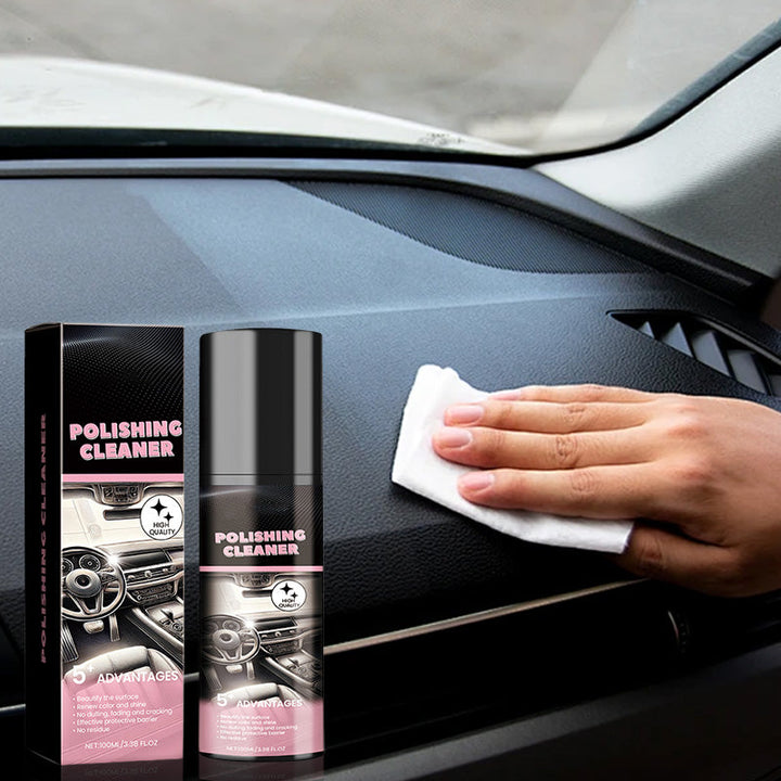 Auto Innenraum-Politur 3-in-1 100 ml | Reinigt &amp; schützt Kunststoff, Leder und Vinyl | Glanz-Finish in 3 Minuten