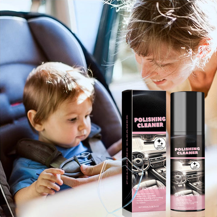 Auto Innenraum-Politur 3-in-1 100 ml | Reinigt &amp; schützt Kunststoff, Leder und Vinyl | Glanz-Finish in 3 Minuten