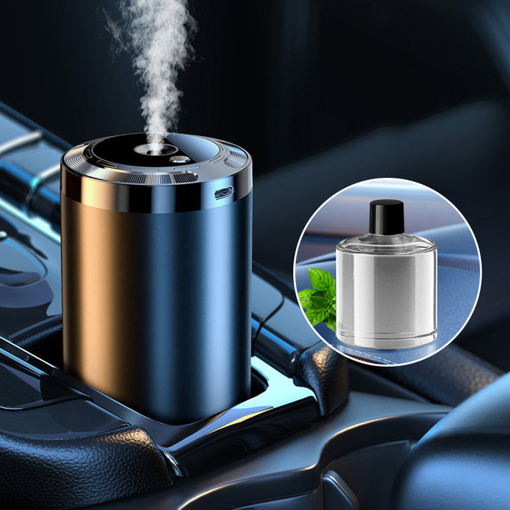 Auto Aroma Diffuser | Intelligenter Autoduftspender mit automatischer Aktivierung, Sprühstufen &amp; Lichtfunktion
