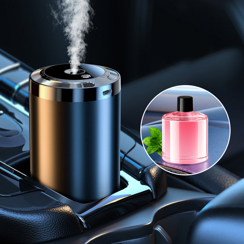 Auto Aroma Diffuser | Intelligenter Autoduftspender mit automatischer Aktivierung, Sprühstufen &amp; Lichtfunktion