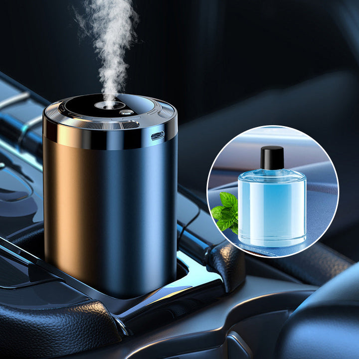 Auto Aroma Diffuser | Intelligenter Autoduftspender mit automatischer Aktivierung, Sprühstufen &amp; Lichtfunktion