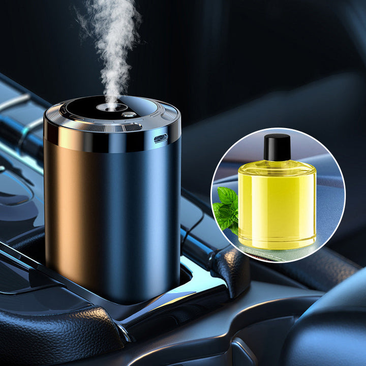 Auto Aroma Diffuser | Intelligenter Autoduftspender mit automatischer Aktivierung, Sprühstufen &amp; Lichtfunktion