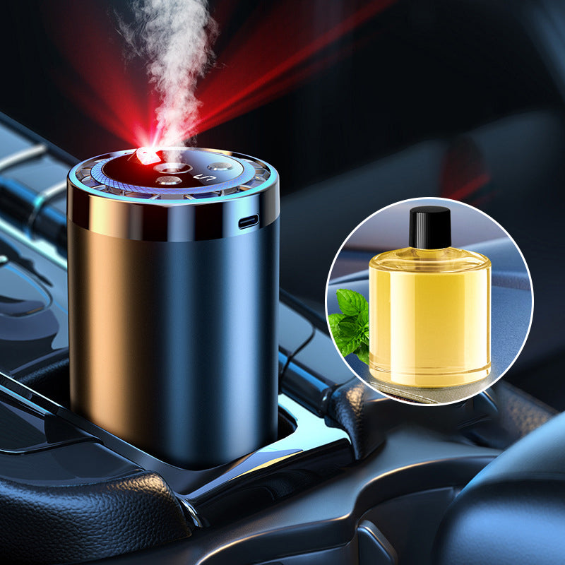 Auto Aroma Diffuser | Intelligenter Autoduftspender mit automatischer Aktivierung, Sprühstufen &amp; Lichtfunktion