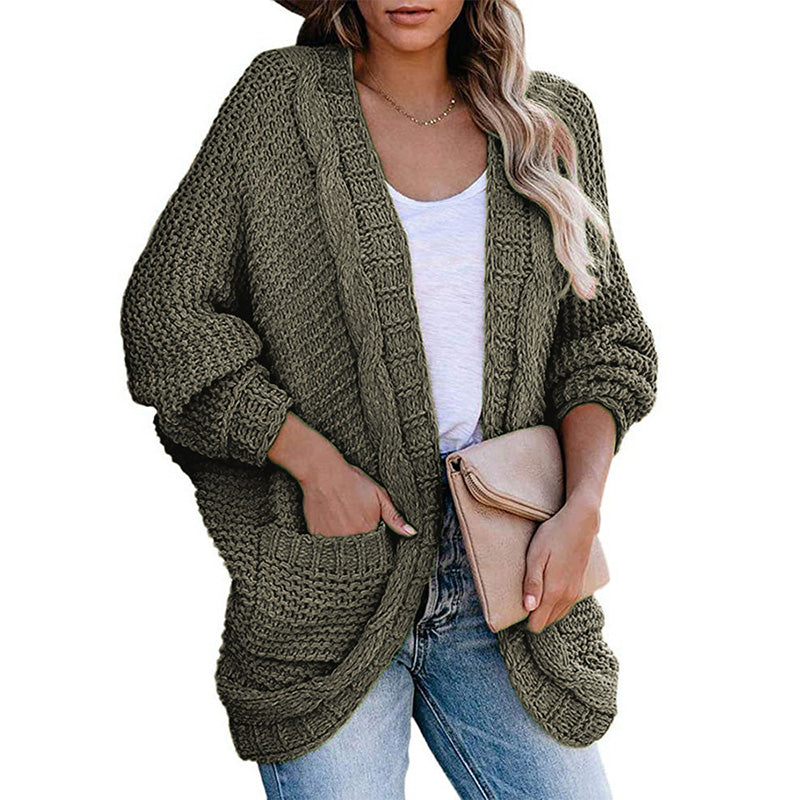 Damen Strick Cardigan | Weiche Strickstruktur &amp; bequeme Passform für Büro, Alltag und Freizeit