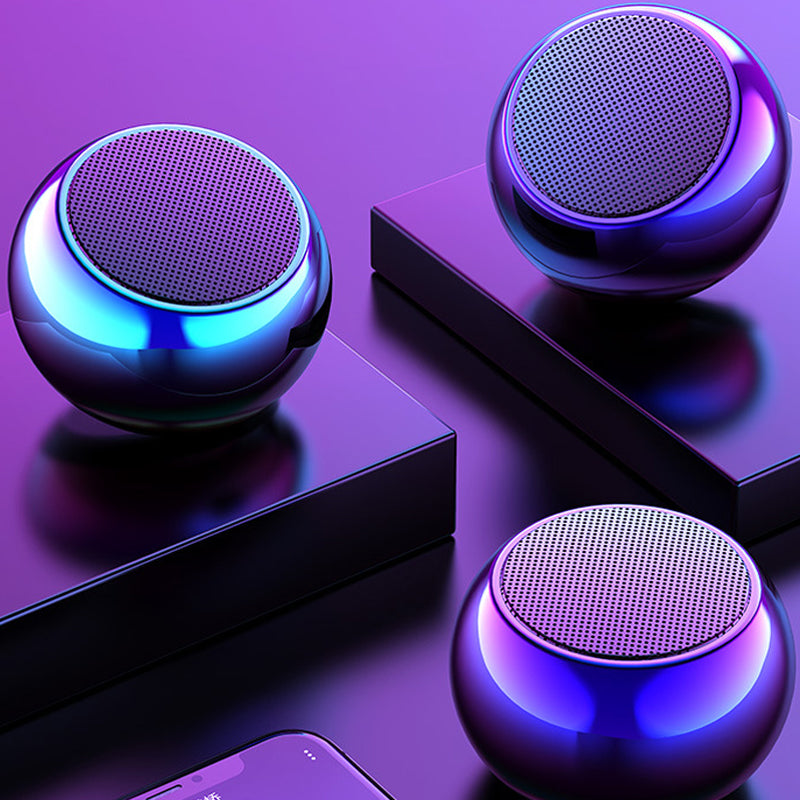 Mini Bluetooth Lautsprecher | Kompakter 360° HiFi-Sound mit Bluetooth 5.0 und bis zu 16 Std. Akkulaufzeit für unterwegs