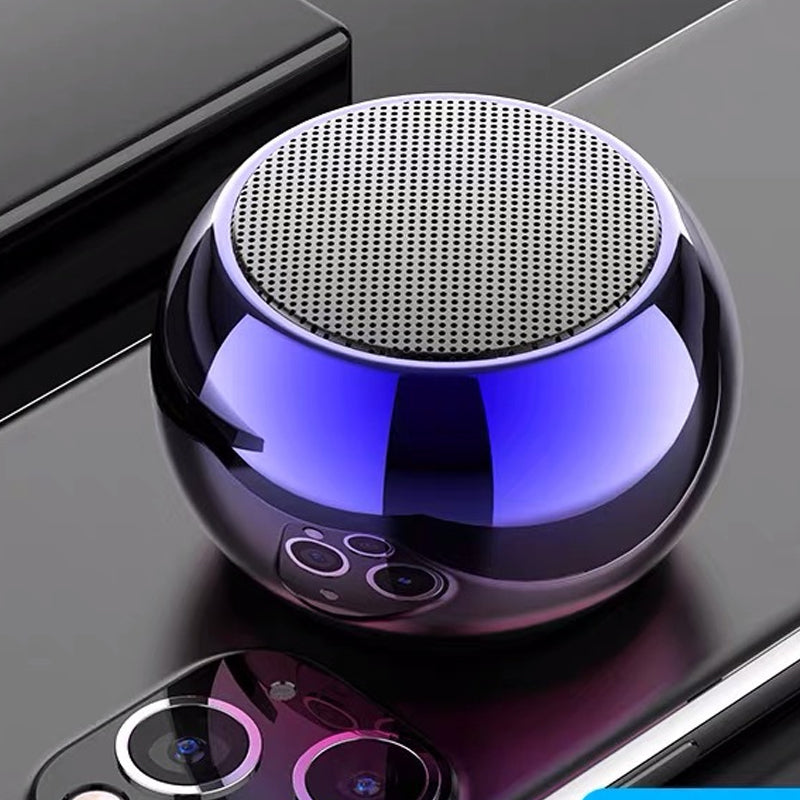 Mini Bluetooth Lautsprecher | Kompakter 360° HiFi-Sound mit Bluetooth 5.0 und bis zu 16 Std. Akkulaufzeit für unterwegs