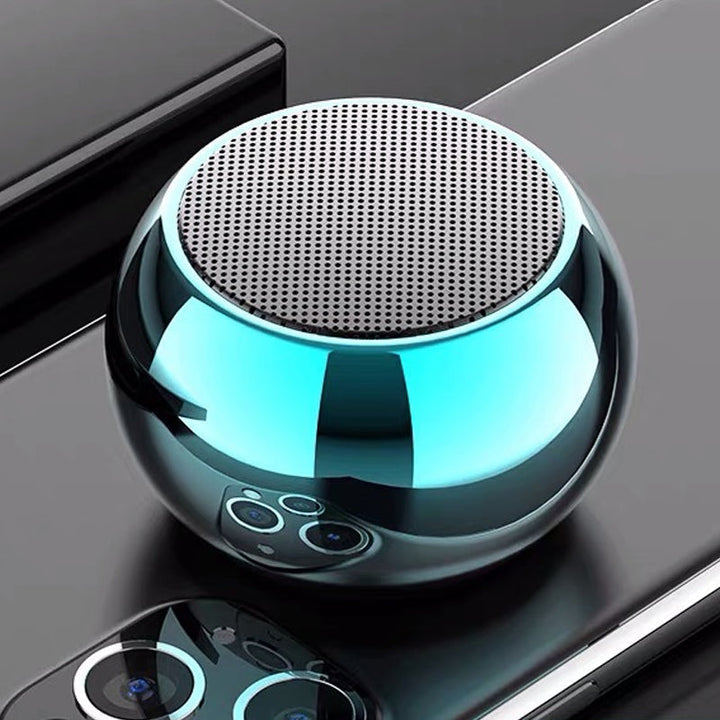 Mini Bluetooth Lautsprecher | Kompakter 360° HiFi-Sound mit Bluetooth 5.0 und bis zu 16 Std. Akkulaufzeit für unterwegs