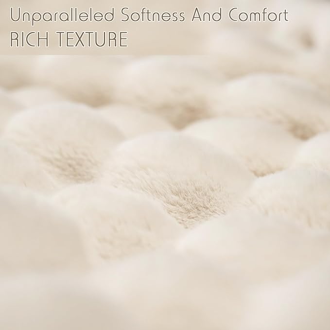Kuscheldecke | Weiche Plüschdecke für Sofa, Bett und Wohnzimmer