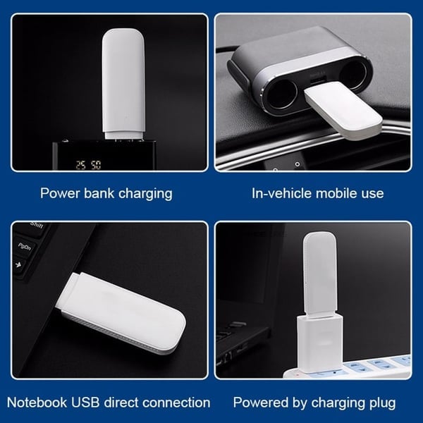 4G LTE USB WLAN-Router 150 Mbit/s | Mobiler Hotspot für bis zu 10 Geräte | 2,4 GHz WiFi, kompakt 96×33×12 mm