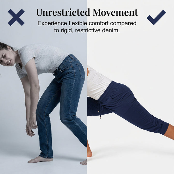 7/8 voľné tepláky s nastaviteľným šnúrkou | mäkký, priedušný materiál | bočné vrecká a elastické manžety | S–3XL