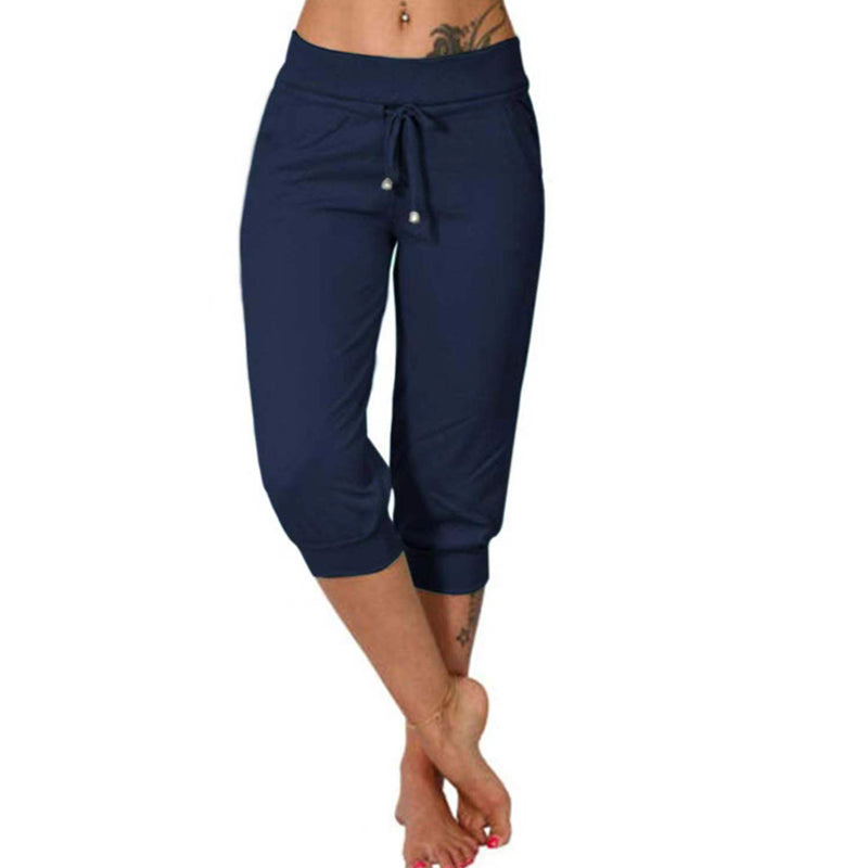 7/8 voľné tepláky s nastaviteľným šnúrkou | mäkký, priedušný materiál | bočné vrecká a elastické manžety | S–3XL